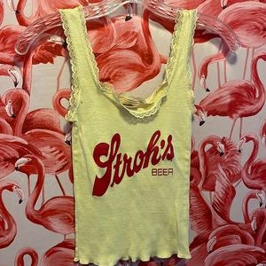 Sexy little Vintage 70’s Stroh’s beer tank